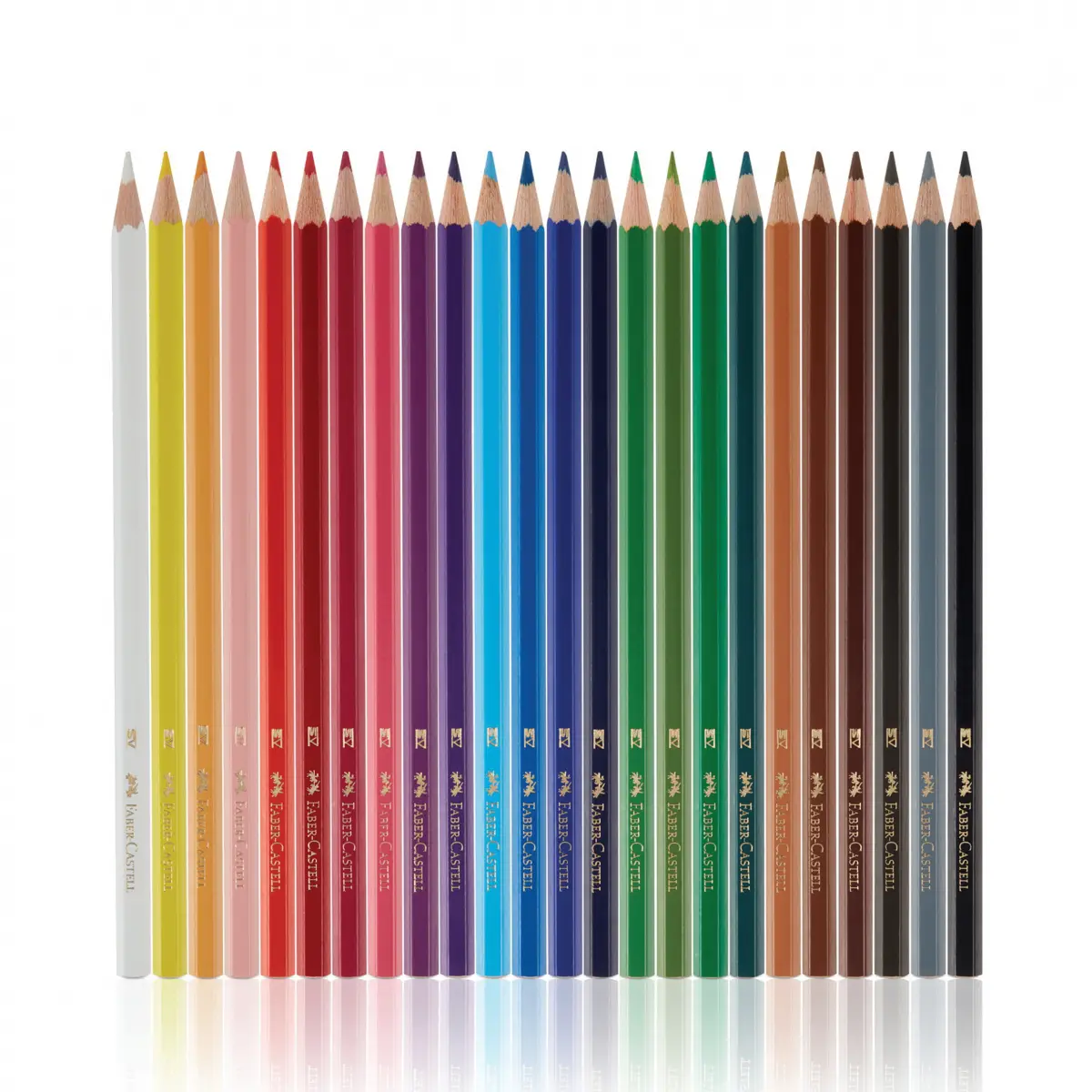 Faber-Castell Karton Kutu 24 Renk Boya Kalemi